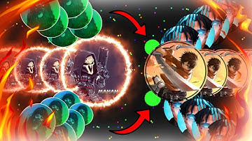 Gota.io Sick 2vs2 BATTLES | Insane Pushsplits & Popsplits | Best 16x Popsplit??//