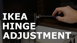 IKEA Utrusta Hinge Adjustment