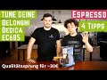 Upgrade: 4 Tuning-Tipps für die DeLonghi Dedica EC685 Espressomachine