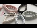 Ringke Holder Link &amp; Puffer Hand Strap - The coziest phone strap