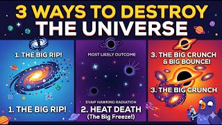 Three Ways to Destroy the Universe