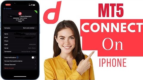 How To Connect Deriv To MT5 On iPhone | Link Deriv Account To MT5 On iPhone