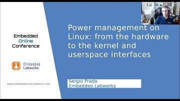 Power management on Linux: from the hardware to the kernel and userspace interfaces