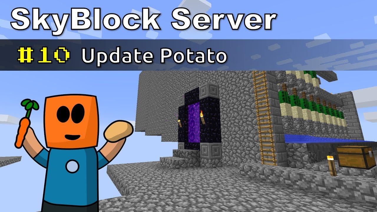 Minecraft Update Potato SkyBlock 10 YouTube