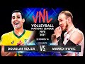 Brazil vs serbia  vnl 2021  highlights  douglas souza vs marko ivovic
