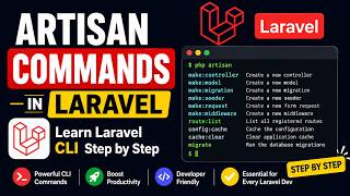 Laravel Artisan Commands Explained | Complete Beginner Guide
