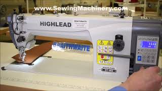 HighLead Model # DY-850 With Control Auto Thread Cutter Machine