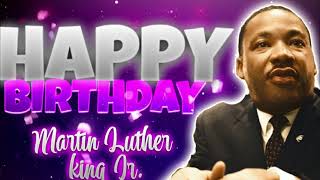 Video thumbnail of "Dr. Martin Luther King Jr. - Happy Birthday - Stevie Wonder"