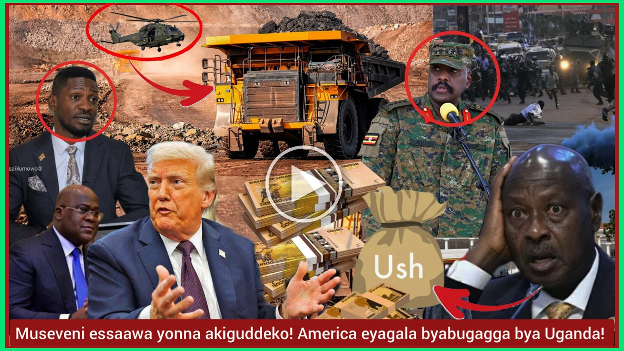 Agatalinda! America eyagala Gold wa Uganda obunkenke Museveni jiwunye!