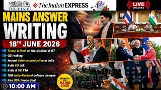 18th June 2026 Current Affair | The Hindu | Indian Express | PIB | UPSC | PSC | BANK