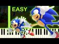 INTRO THEME | Sonic Generations - EASY Piano Tutorial