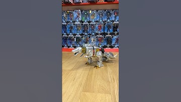 Grimlock Wins 🤣 #iosonounvirtuale #grimlock #transformers #robosen #funnyvideo #nerd #shorts