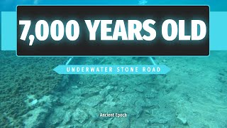 Man made road discovered 16 feet beneath the Sea
