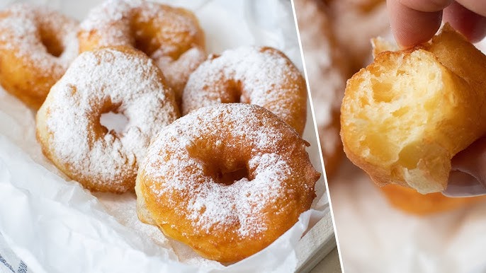 Пончики без дрожжей !!🍩