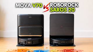 MOVA V70 Ultra vs Roborock Saros 20 - The Ultimate Flagship Comparison