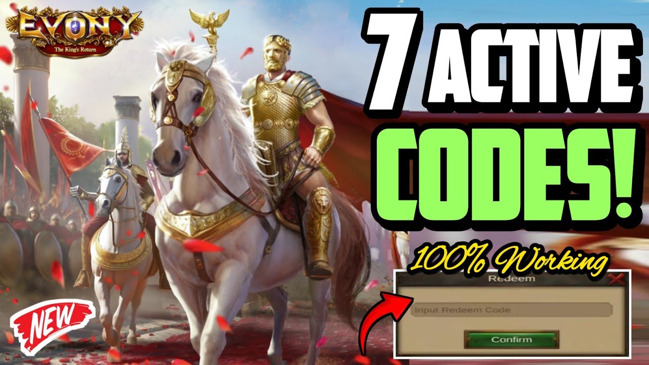 SUPERB‼️ EVONY THE KING'S RETURN REDEEM CODES 2025 - EVONY THE KING'S RETURN GIFT CODES NOVEMBER