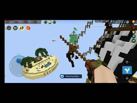 My first video with hacker in bed wars blockman go mods
