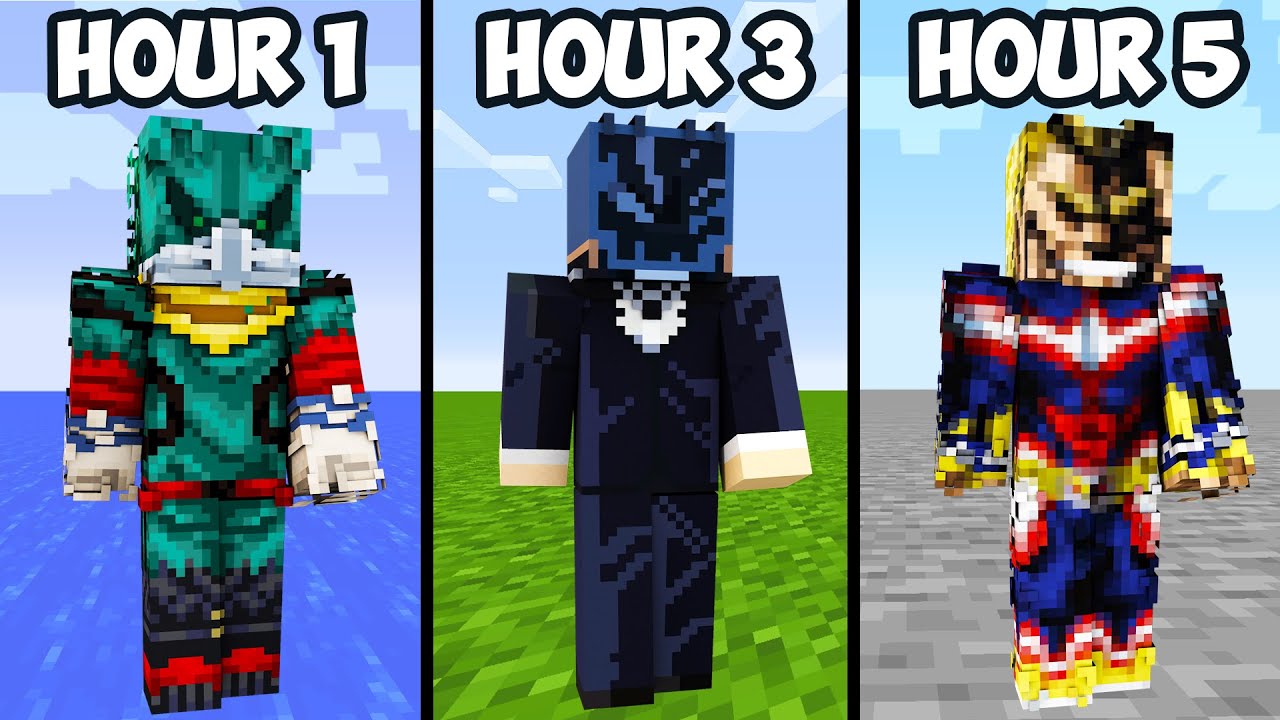 Minecraft My Hero Academia, But Every 5 Minutes My Quirk Changes...