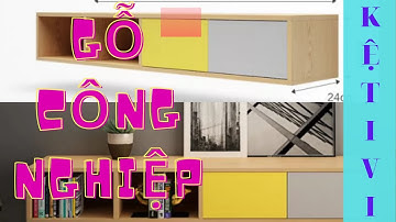 Kệ Tivi - Treo tường - Gỗ Công Nghiệp