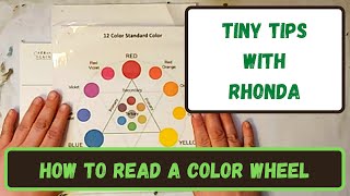 Tiny Tips with Rhonda - Tip #7 - How to Read a Color Wheel and Pigment Wheel