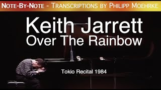Note-By-Note: Keith Jarrett  - Over the rainbow