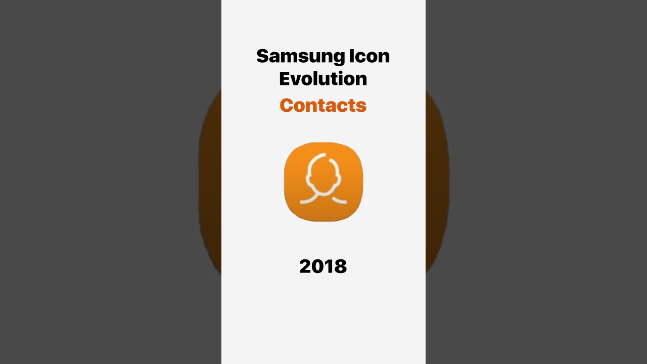 Watch Samsung Icon Evolution "Contacts" #tech #android # #smartphone on YouTube Watch Samsung Icon Evolution "Contacts" #tech #android # #smartphone on YouTube