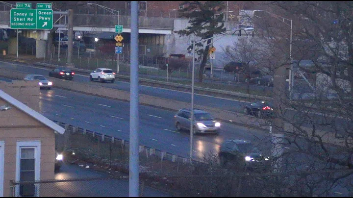 Live  24/7 Webcam, Belt Parkway & Shore Parkway. Coney Island AV Bridge, Brooklyn nyc usa 2025