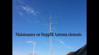 Maintenance on the SteppIR Antenna