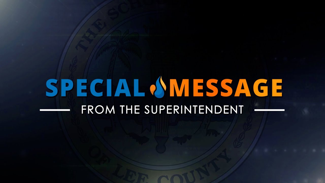 A Message from the Superintendent (10-21-22) - YouTube