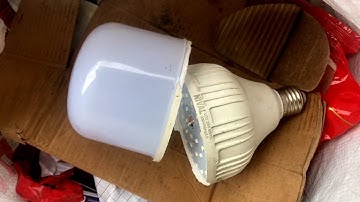 Restoration LED bulb  is very easy