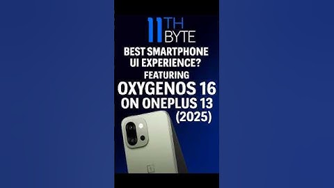 OxygenOS 16 on OnePlus 13s — Best Smartphone UI Experience?! (2025)
