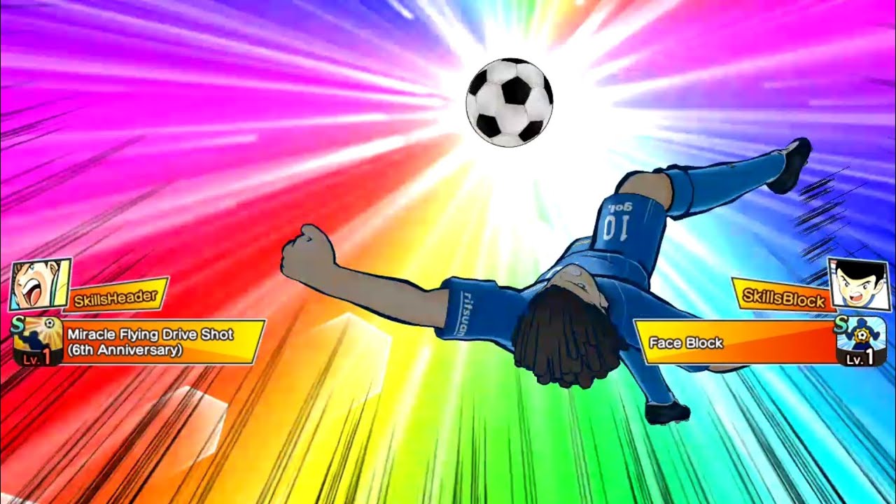 Miracle Flying Drive Shot 6th Anniversary (Natureza) Captain Tsubasa