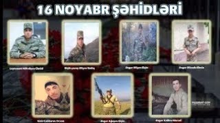 16 Noyabr Şəhidlərimiz Şekilleri - Allah Rəhmət Eləsin