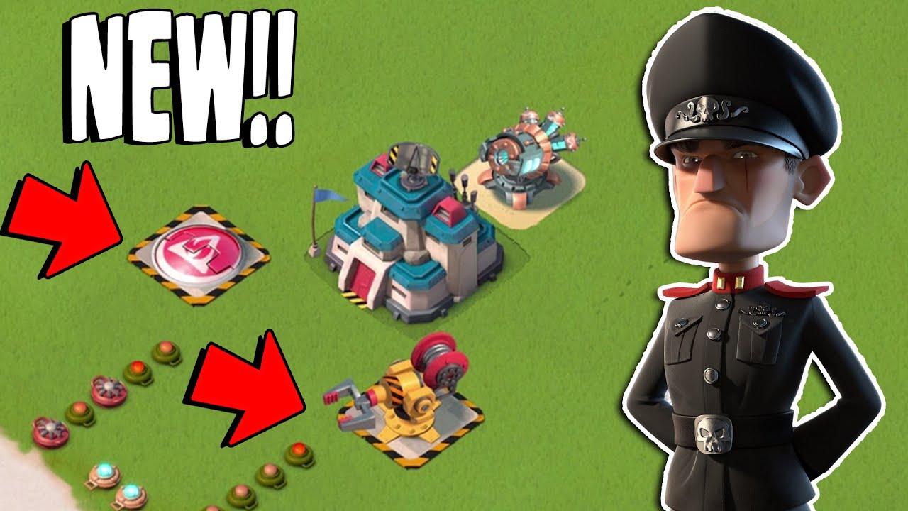 Boom Beach UPDATE! New HOT POT & GRAPPLER GAMEPLAY! Max Hot & Pot