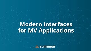 Modern Interfaces for MultiValue Applications