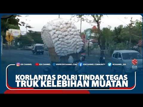 KORLANTAS POLRI TINDAK TEGAS TRUK  KELEBIHAN MUATAN YouTube