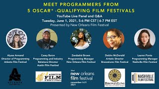 Meet Programmers from 5 Oscar®-Qualifying Film Festivals