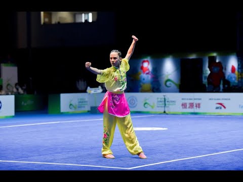 Group B Changquan 9.13, Lia Tang-Ruggiero (CANADA), 2022 World Junior Wushu Championships