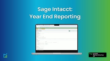 Processing and Storing Year End Reports in Sage Intacct