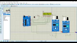 | Arduino uno Proteus 8 project simulation project with code | smart parking | IR + LCD |