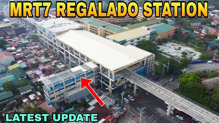 Latest update MRT7 REGALADO STATION UPDATE 06/12/2024