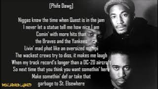 A Tribe Called Quest - Award Tour ft. Trugoy the Dove (Lyrics)