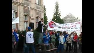 Protest Detva 5.4.2012 Vrto
