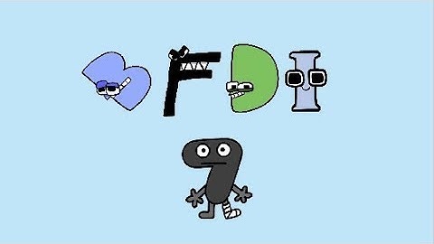 BFDI 7 but its Alphabet Lore (Reuploaded)