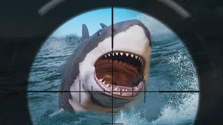 Hungry Shark Hunter : Wild Animal Hunting Games Android Gameplay screenshot 2