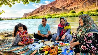 Life in the Mountain Village in Iran | Amazing kebab and Food Recipes