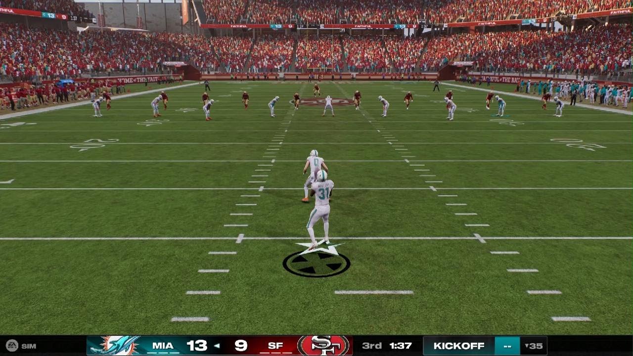 Madden NFL 25 Kick return trick reverse by Tyreek