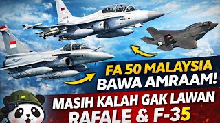 FA 50 Malaysia Pamer AMRAAM — Masih Kalah dari Rafale &amp; F-35? Malasyia katanya kaya,ko gak f 35 ya??