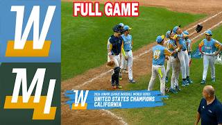 California vs Michigan [FULL GAME] Championship Game | 2026 Junior League Baseball World Series