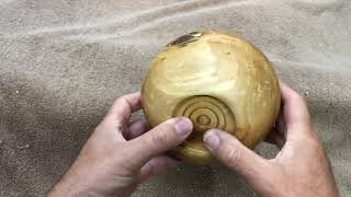 Birch Bowl made on the Rutlands R2000 Lathe